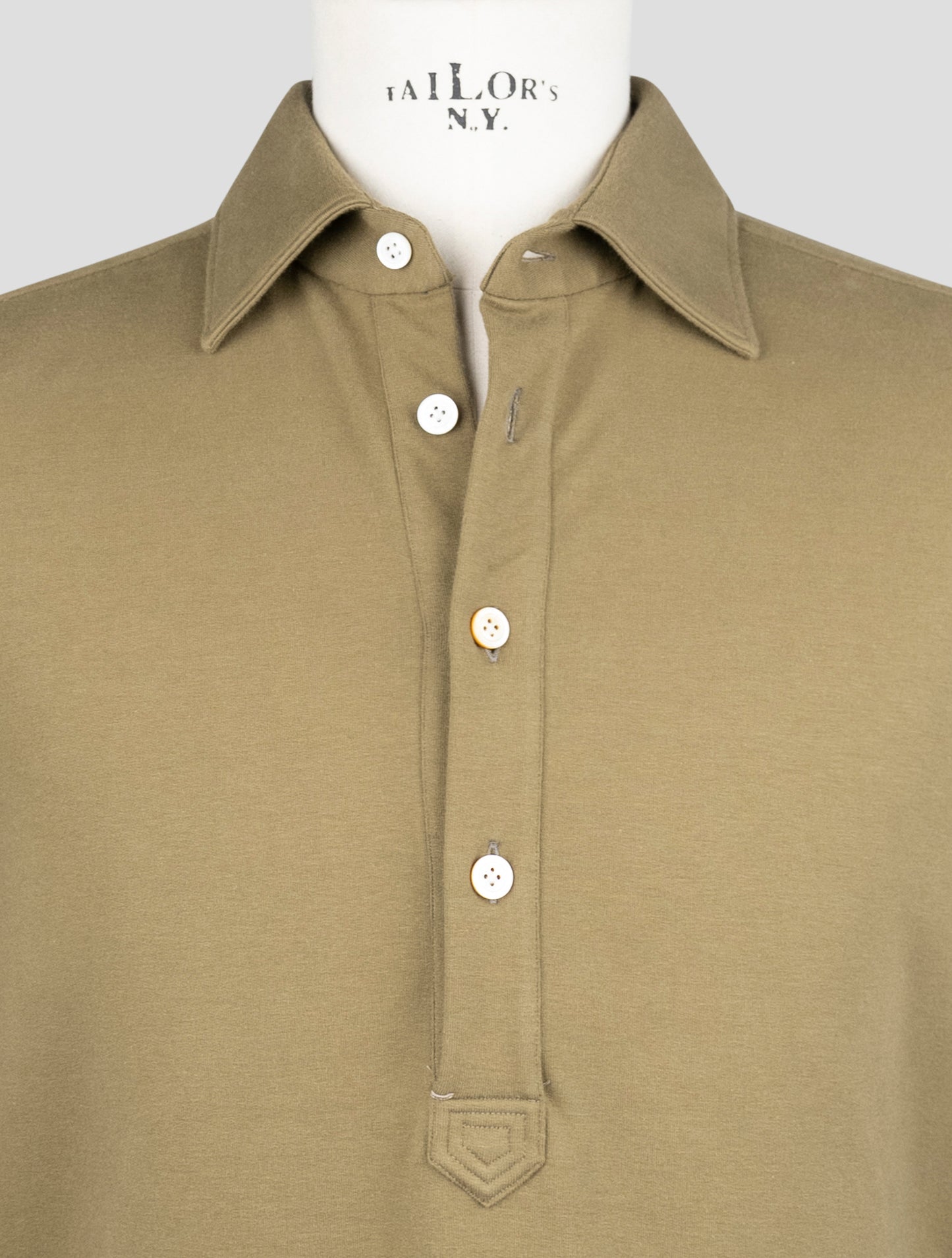Kiton Green Cotton Ea Sweater Polo