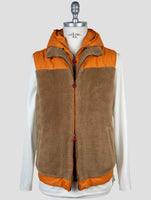 Kiton Brown Orange Camel Gilet