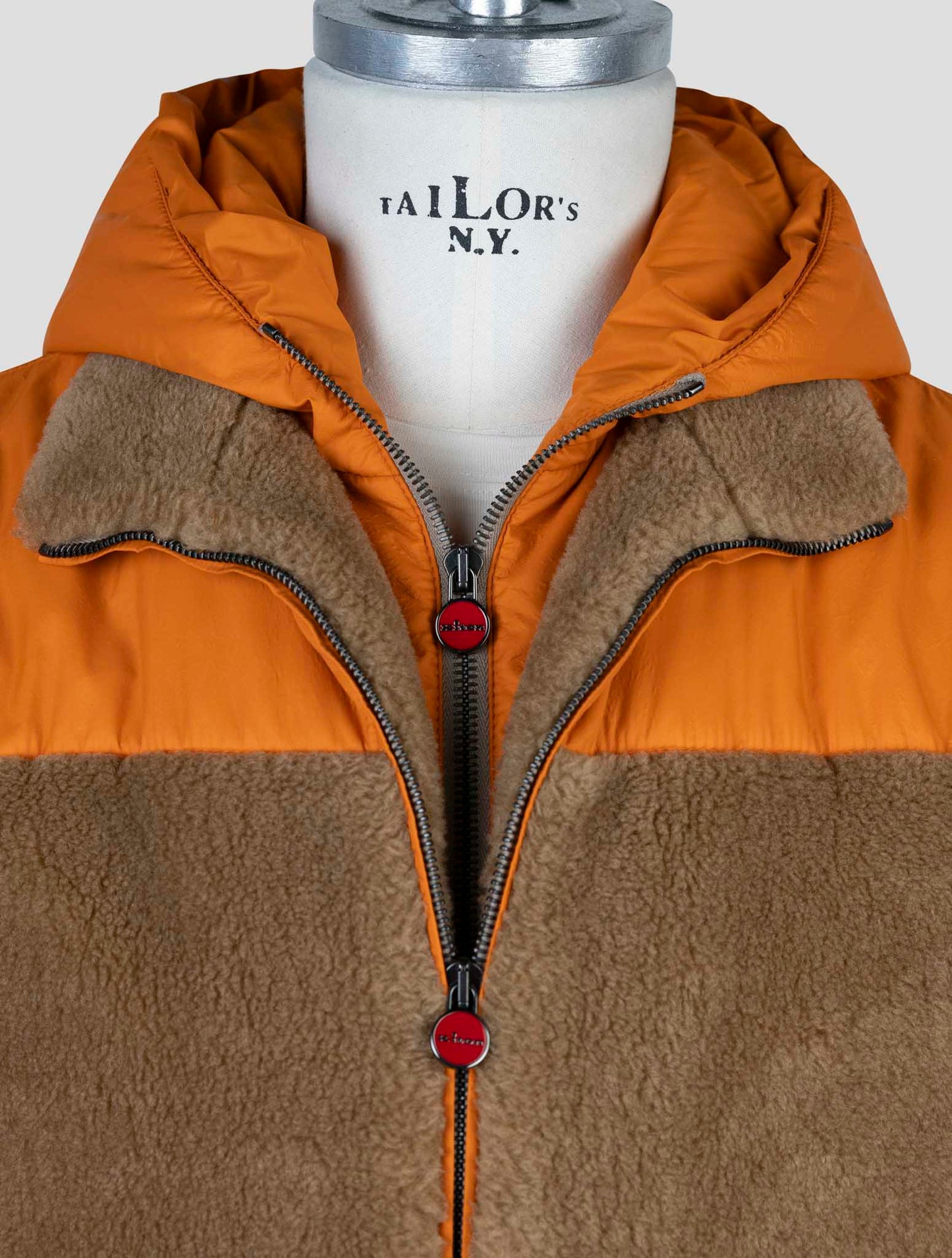 Kiton Brown Orange Camel Gilet