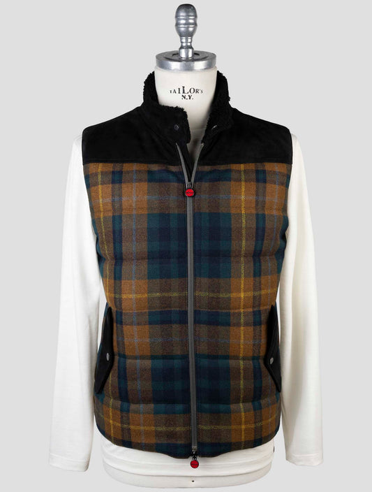 Kiton Multicolor Cashmere Wool Gilet
