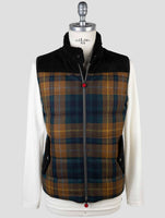 Kiton Multicolor Cashmere Wool Gilet