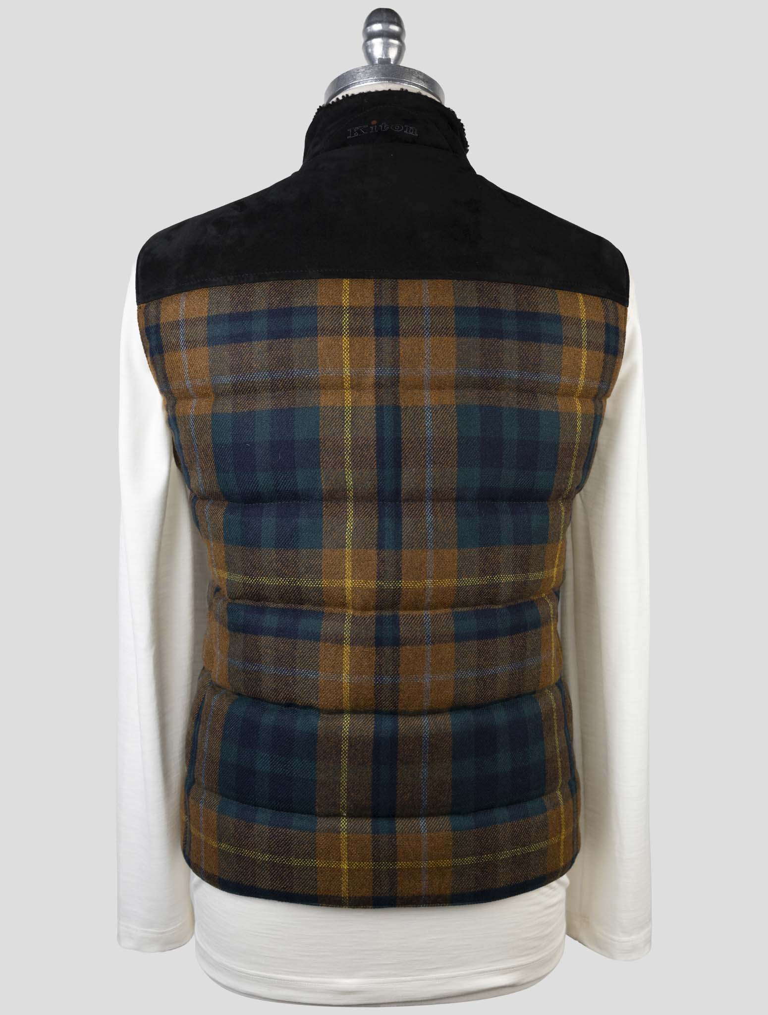 Kiton Multicolor Cashmere Wool Gilet