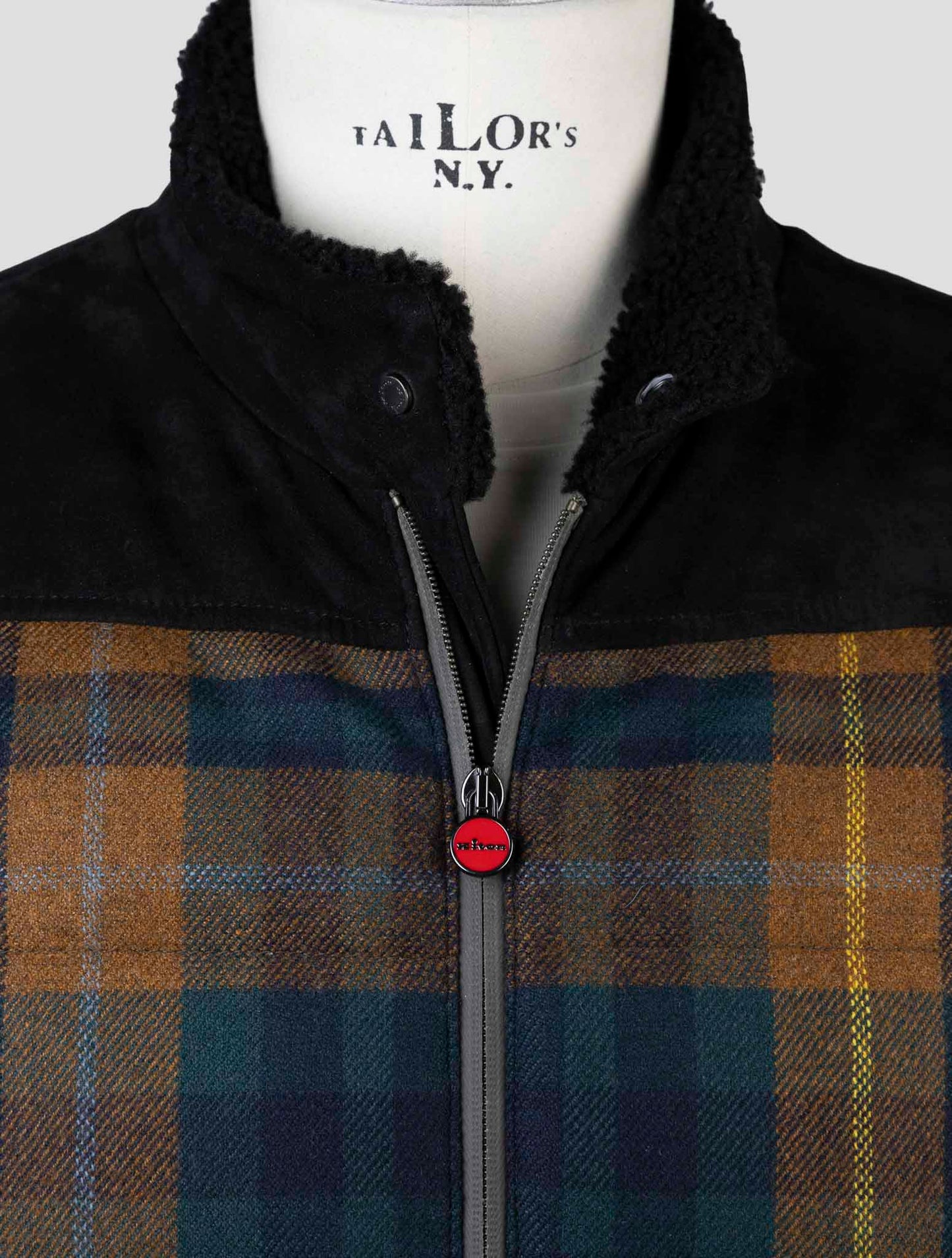 Kiton Multicolor Cashmere Wool Gilet