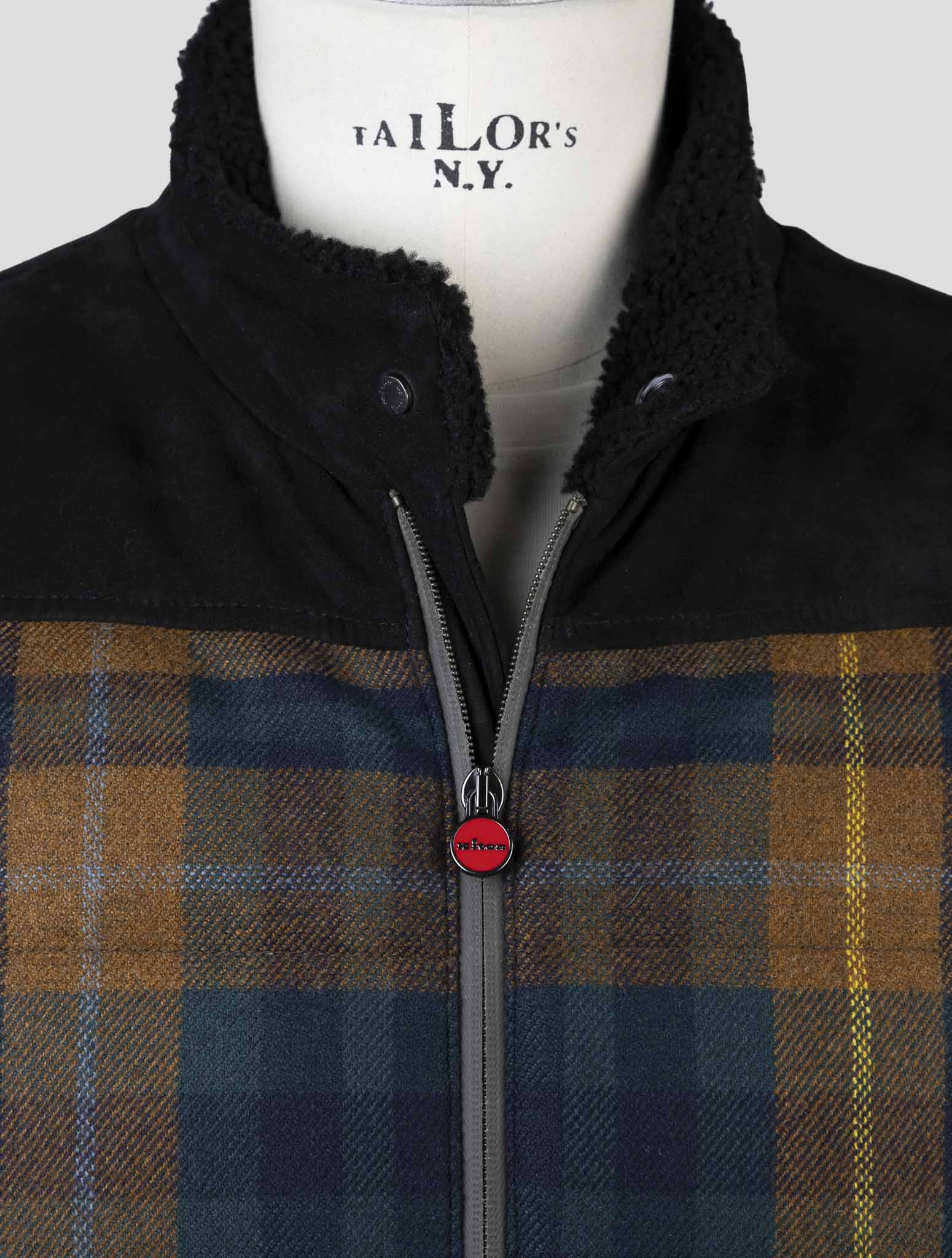 Kiton Multicolor Cashmere Wool Gilet