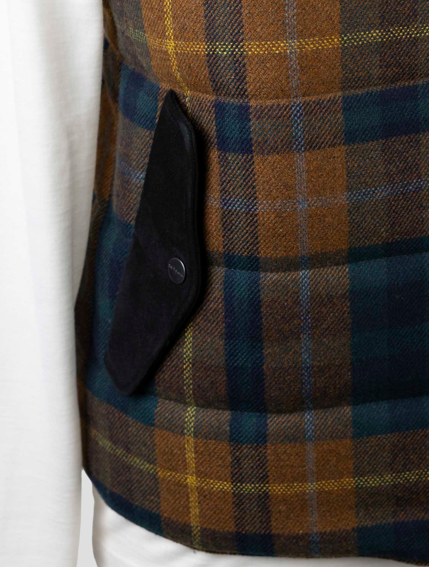 Kiton Multicolor Cashmere Wool Gilet