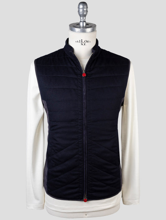 Kiton Blue Cashmere Gilet