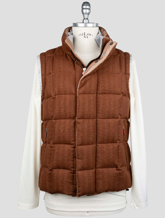 Kiton Brown Cashmere Gilet