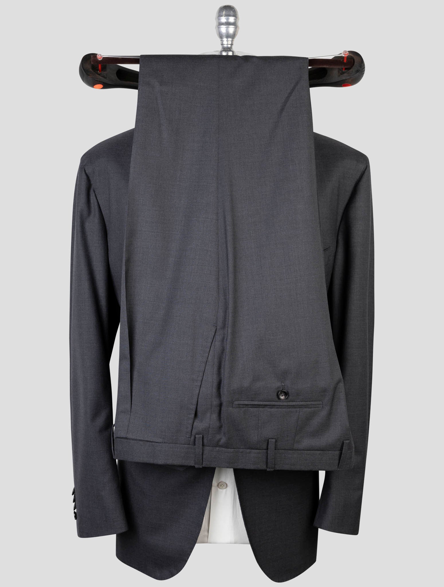 Kiton Gray Wool 14 Micron Suit