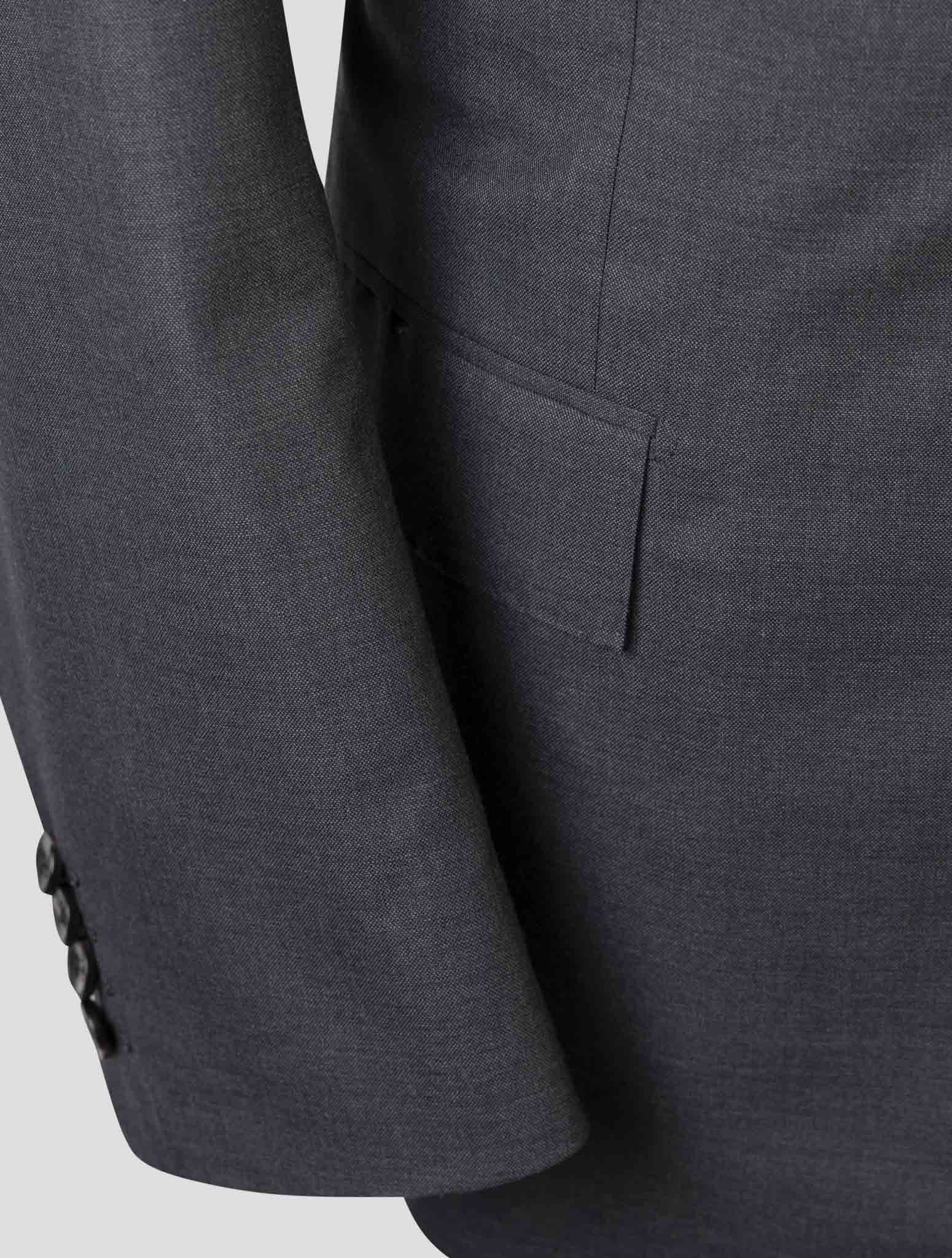 Kiton Gray Wool 14 Micron Suit