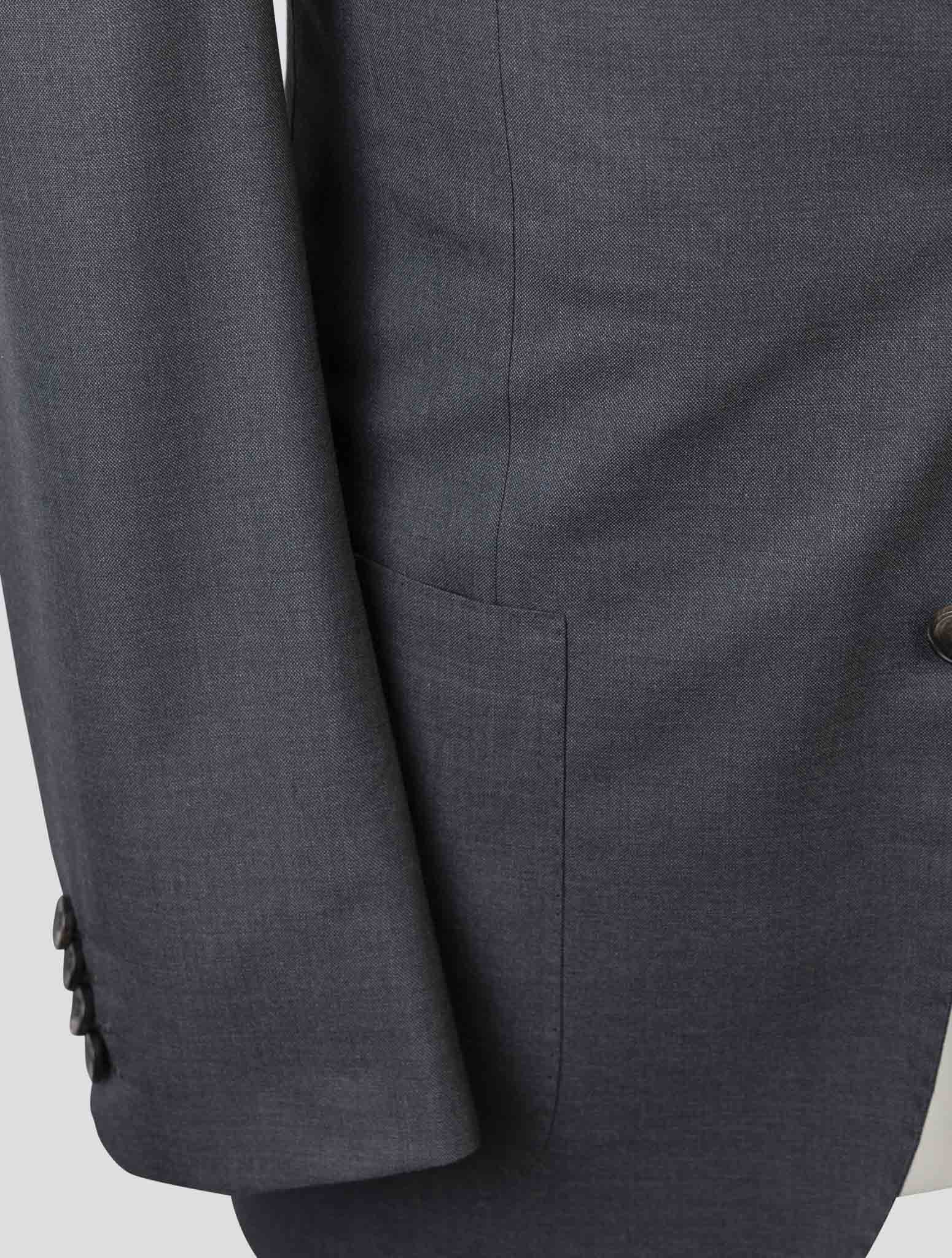 Kiton Gray Wool 14 Micron Suit