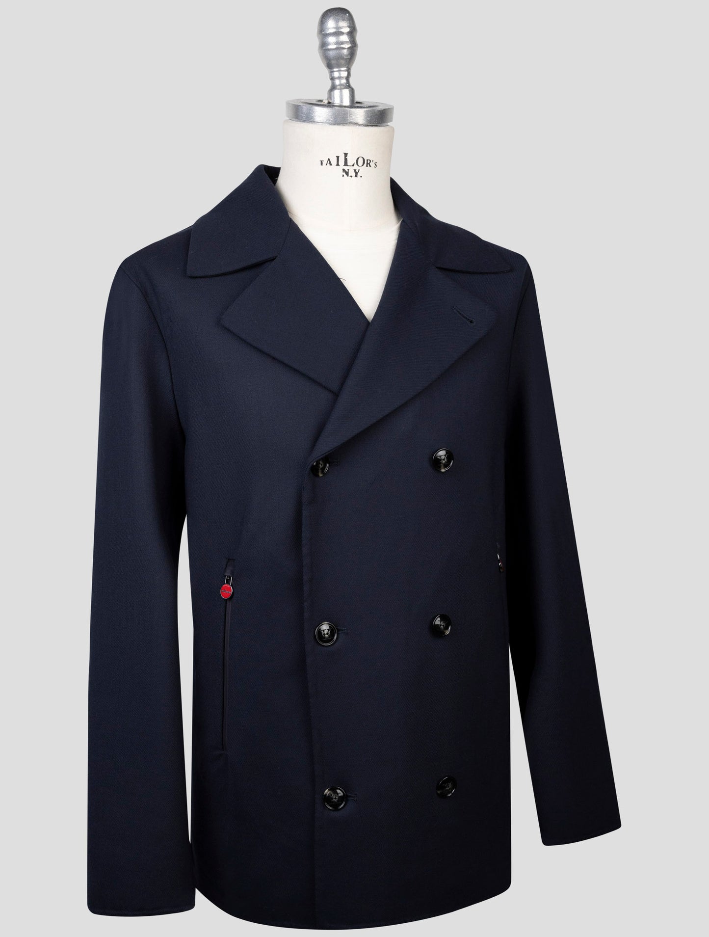 Kiton Blue Wool Ea Pa