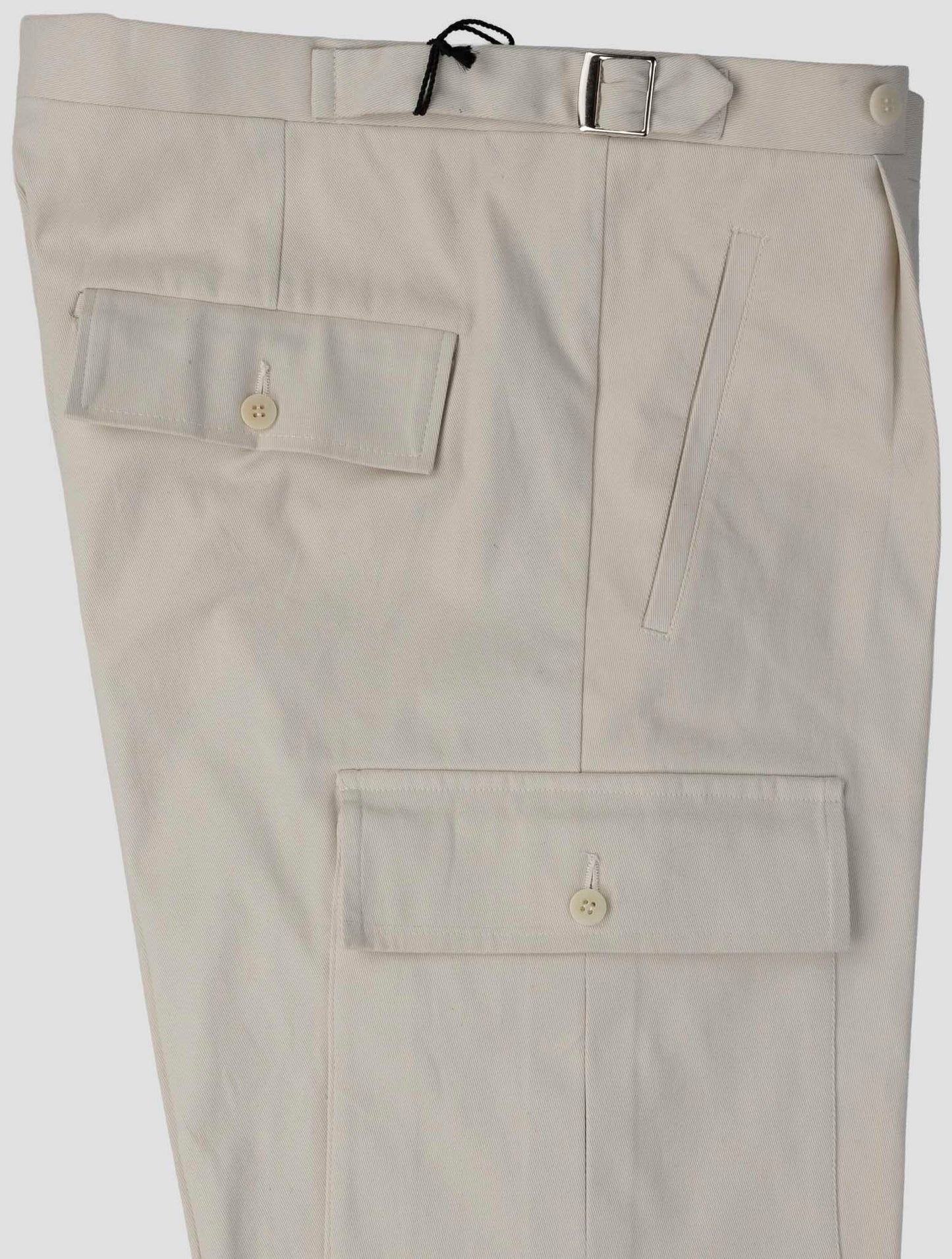 Kiton Beige Cotton Ea Cargo Pants