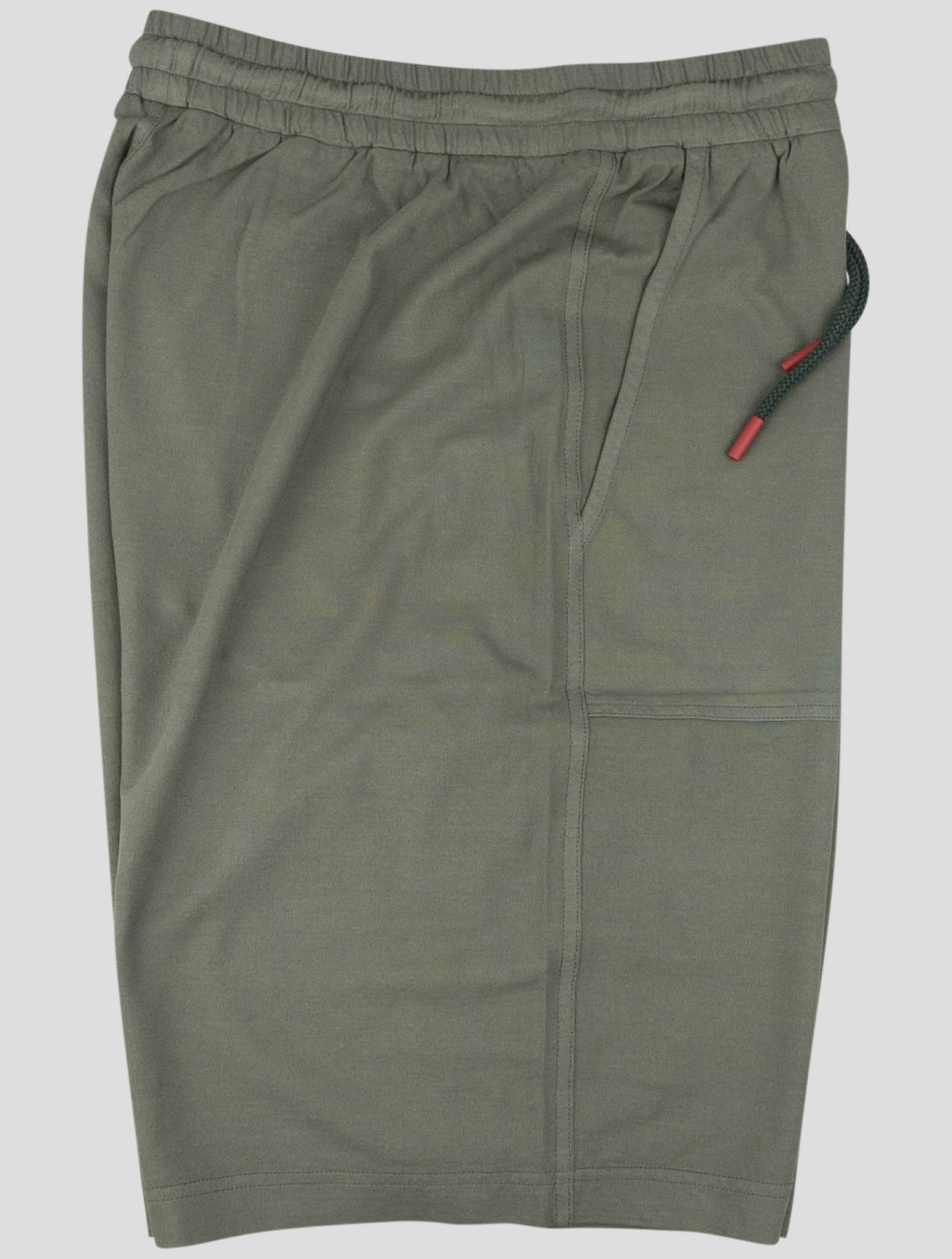 Kiton Green Cotton Short Pant