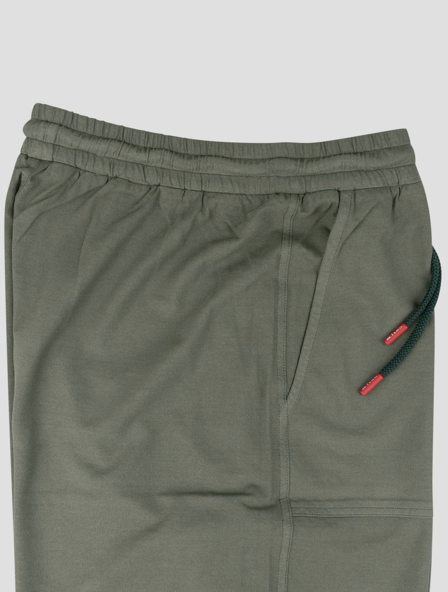 Kiton Green Cotton Short Pant