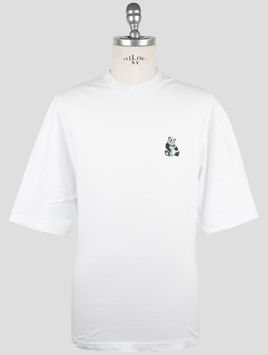 Kiton Knt White Cotton Special Edition T-Shirt