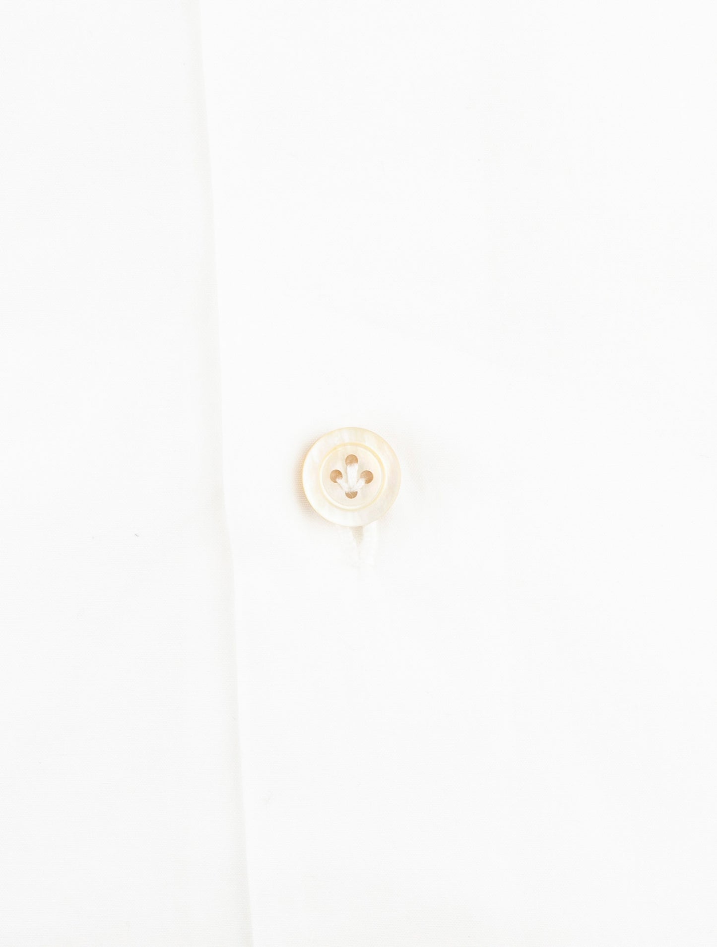 Kiton White Cotton Shirt