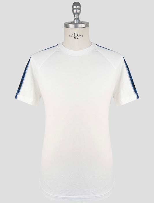 Kiton Knt White Cotton T-Shirt