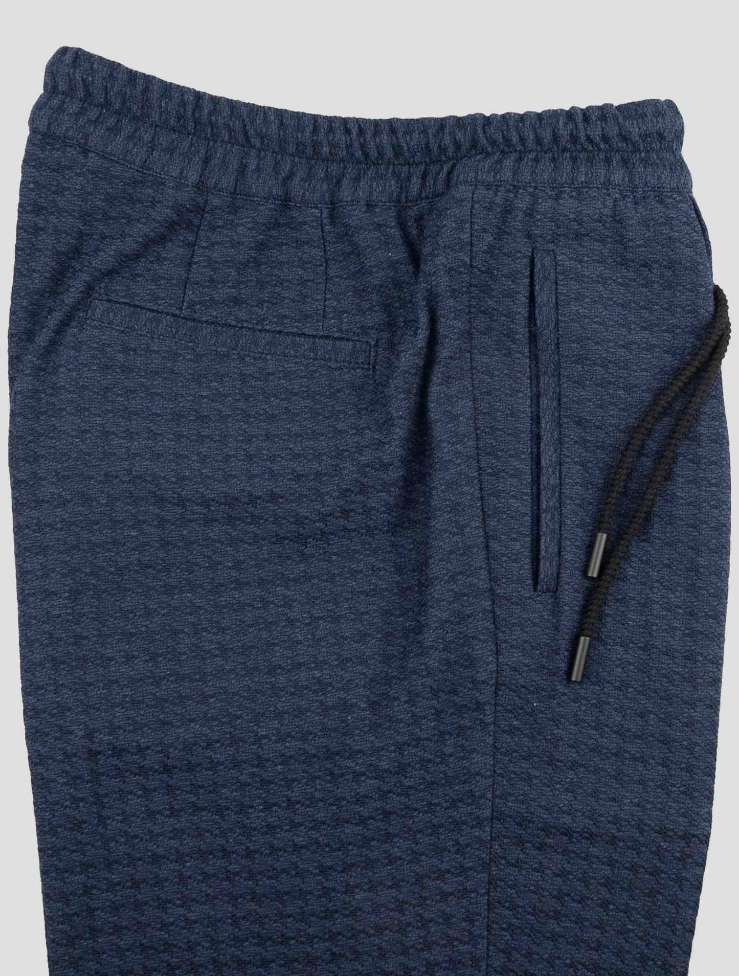 Kiton Knt Blue Cotton Cashmere Silk Pants