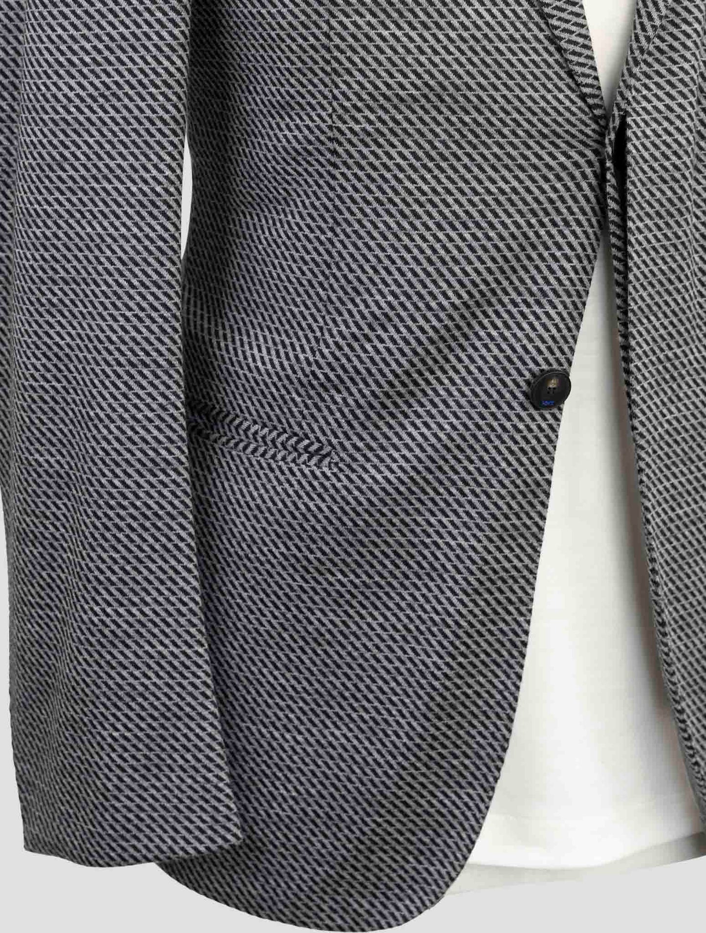 Kiton Knt Gray Cashmere Wool Pl Suit
