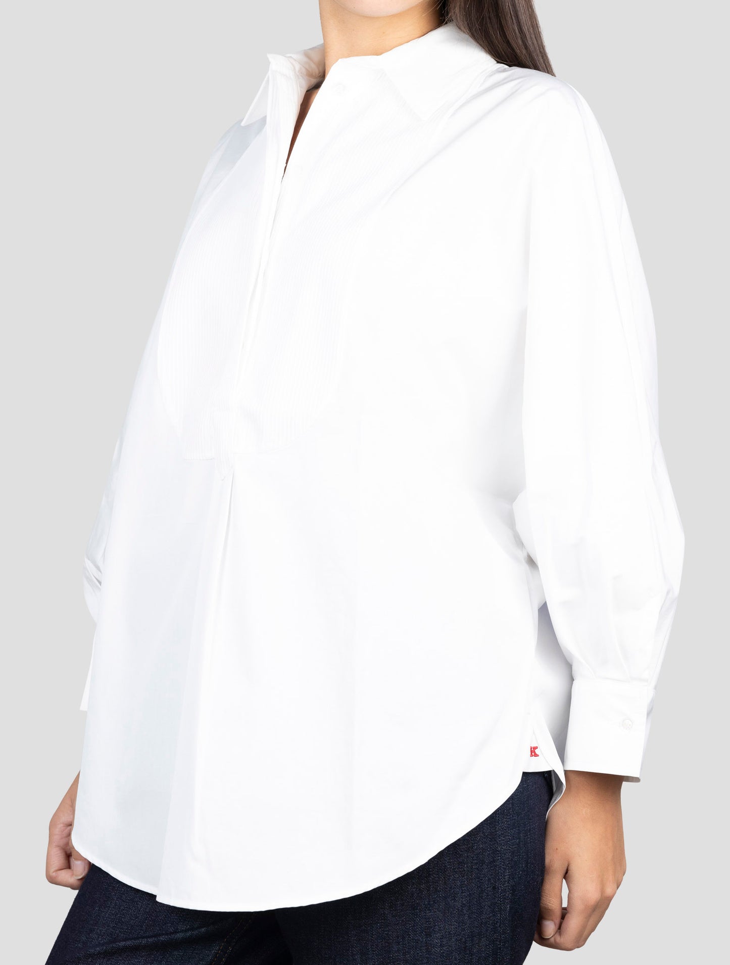 Kiton White Cotton Shirt