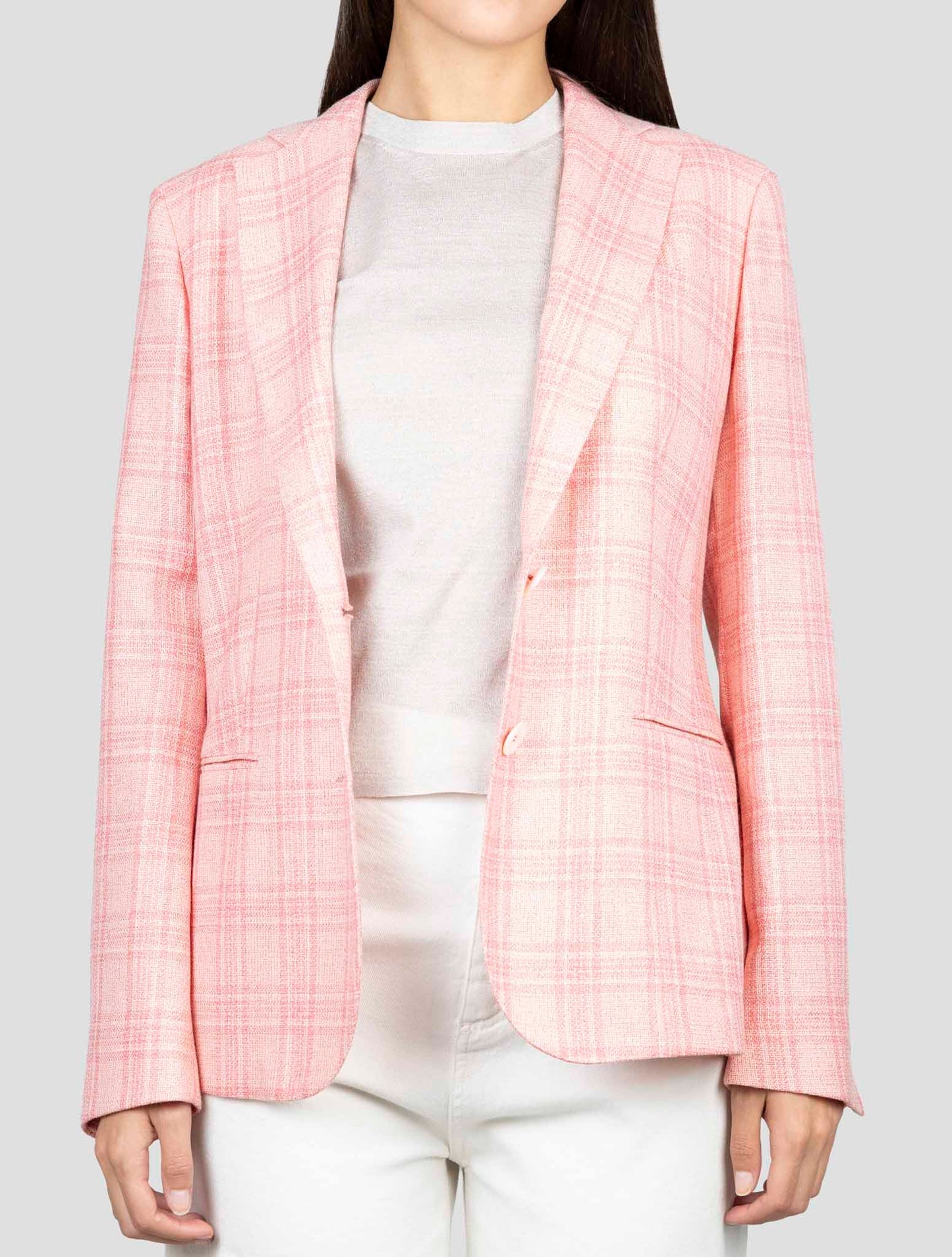 Kiton Pink Cashmere Blazer