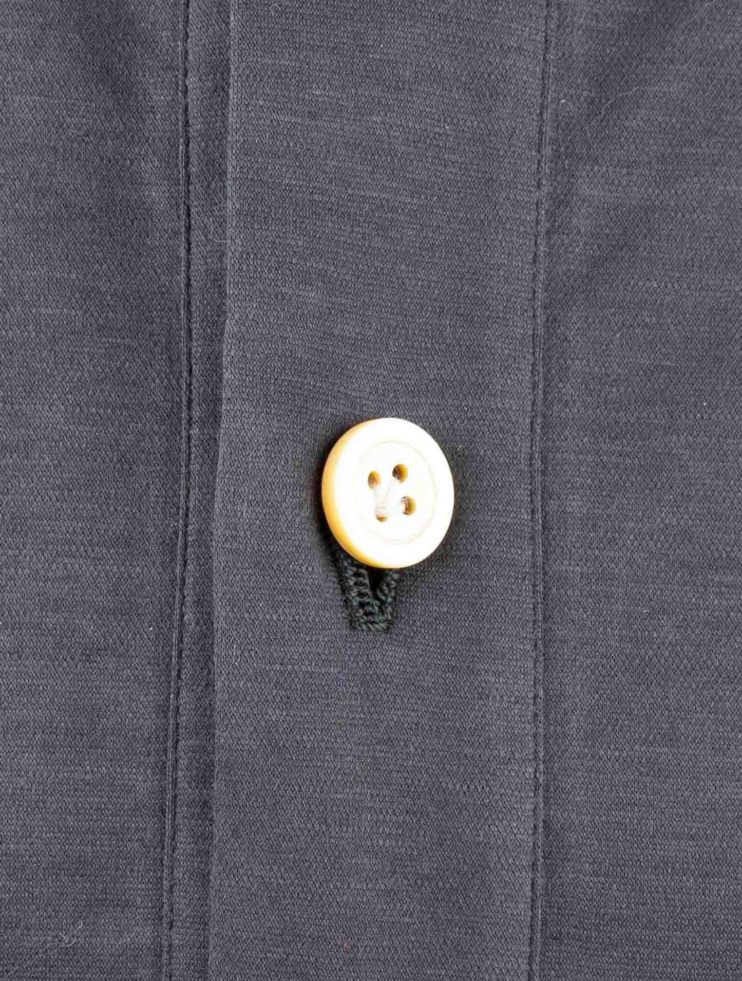 Kiton Dark Gray Cotton Shirt