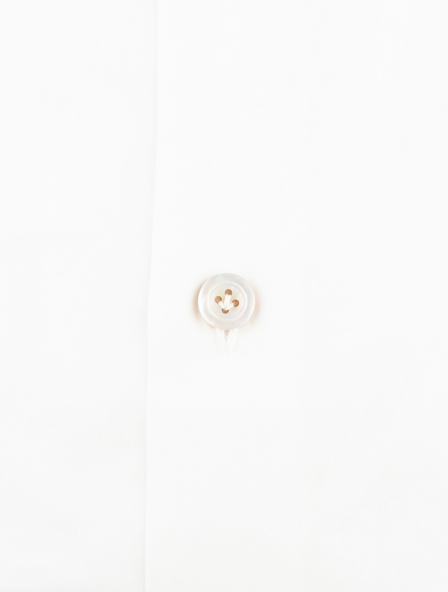 Kiton White Cotton Shirt