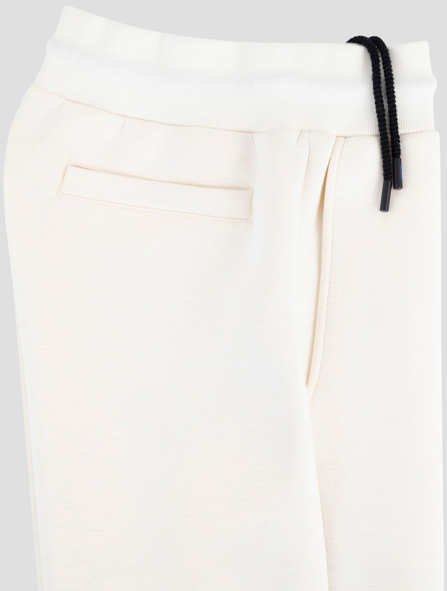 Kiton Knt White Viscose Ea Jogging Pants