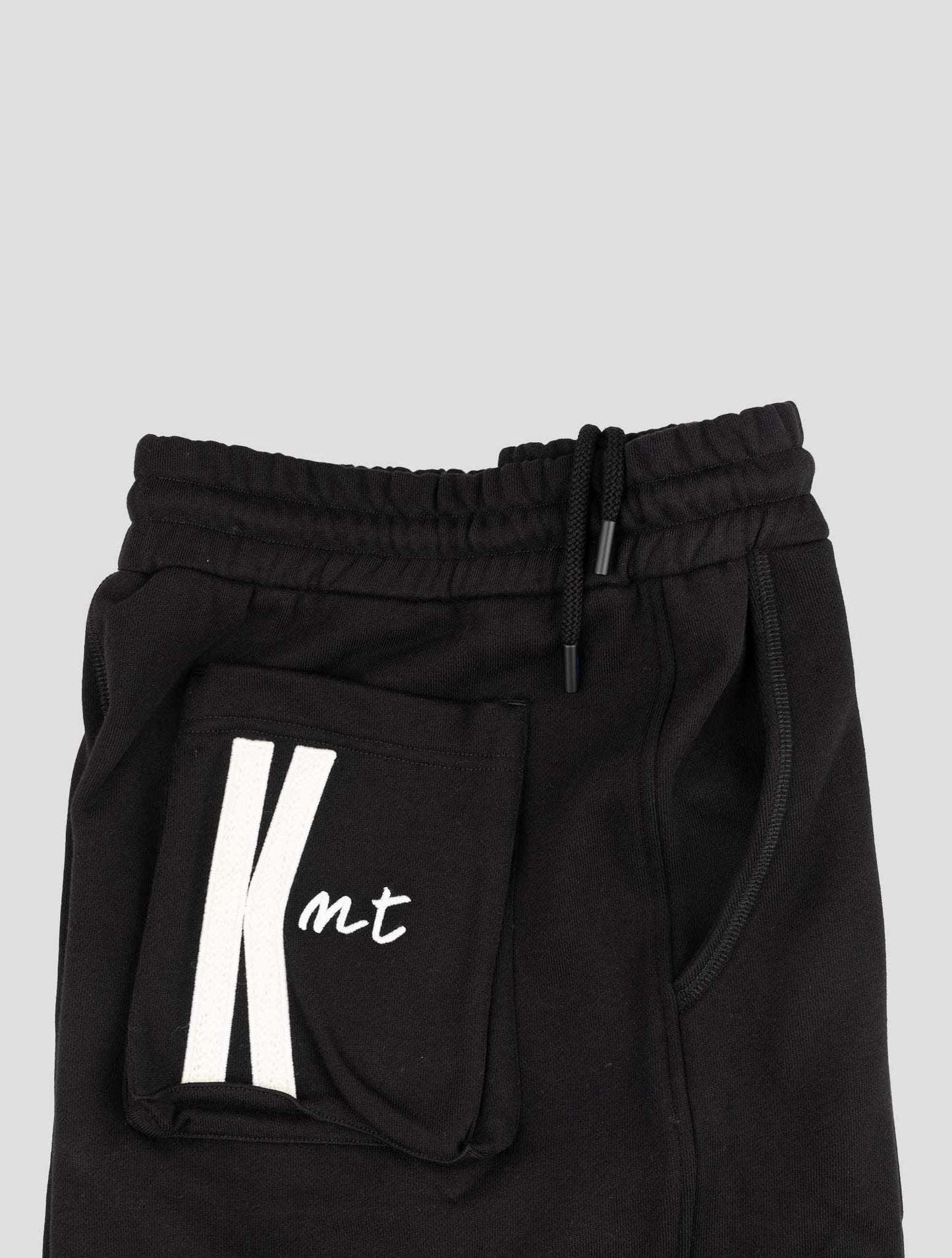 Kiton Knt Black Cotton Short Pants