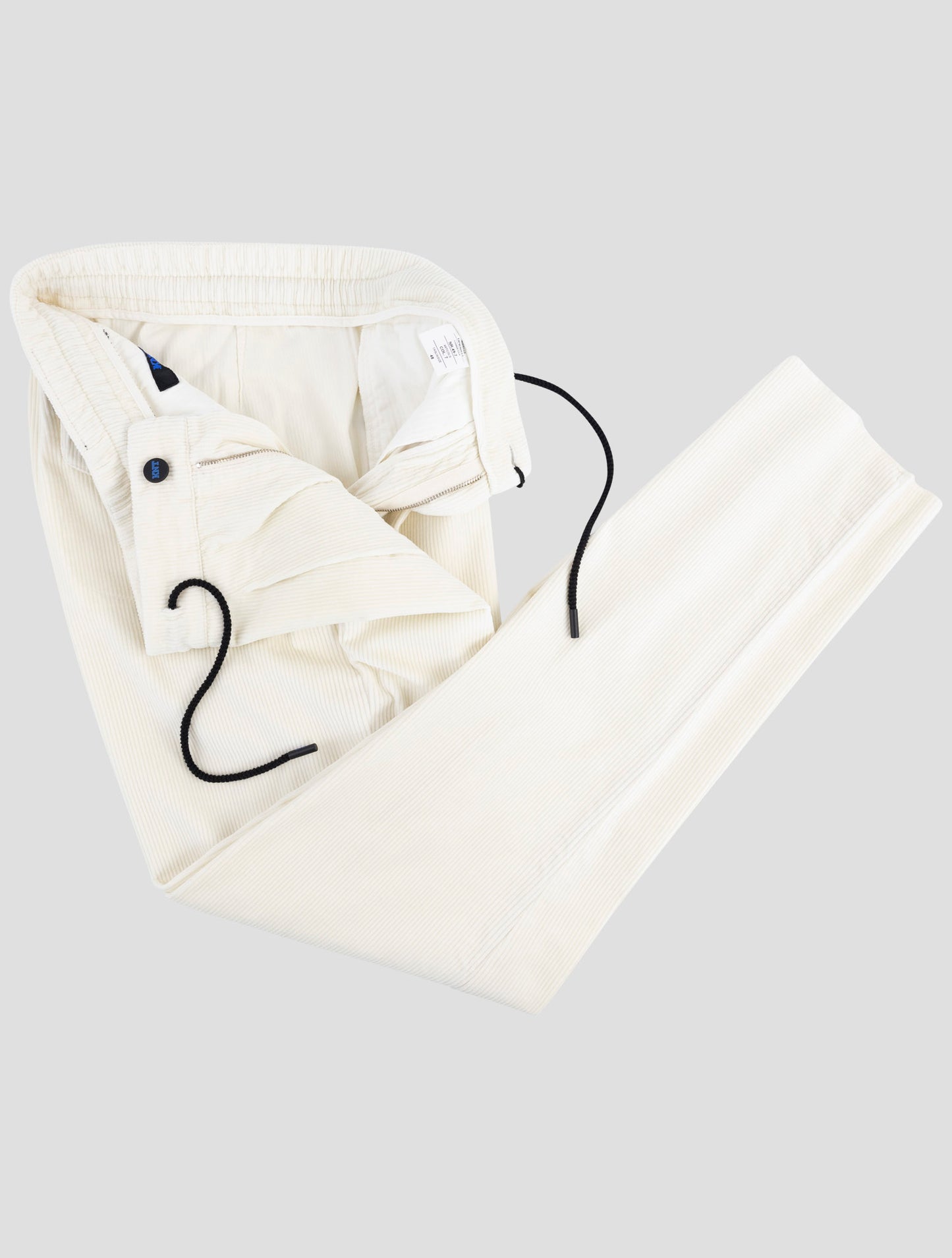 Kiton Knt White Cotton Cashmere Ea Pants