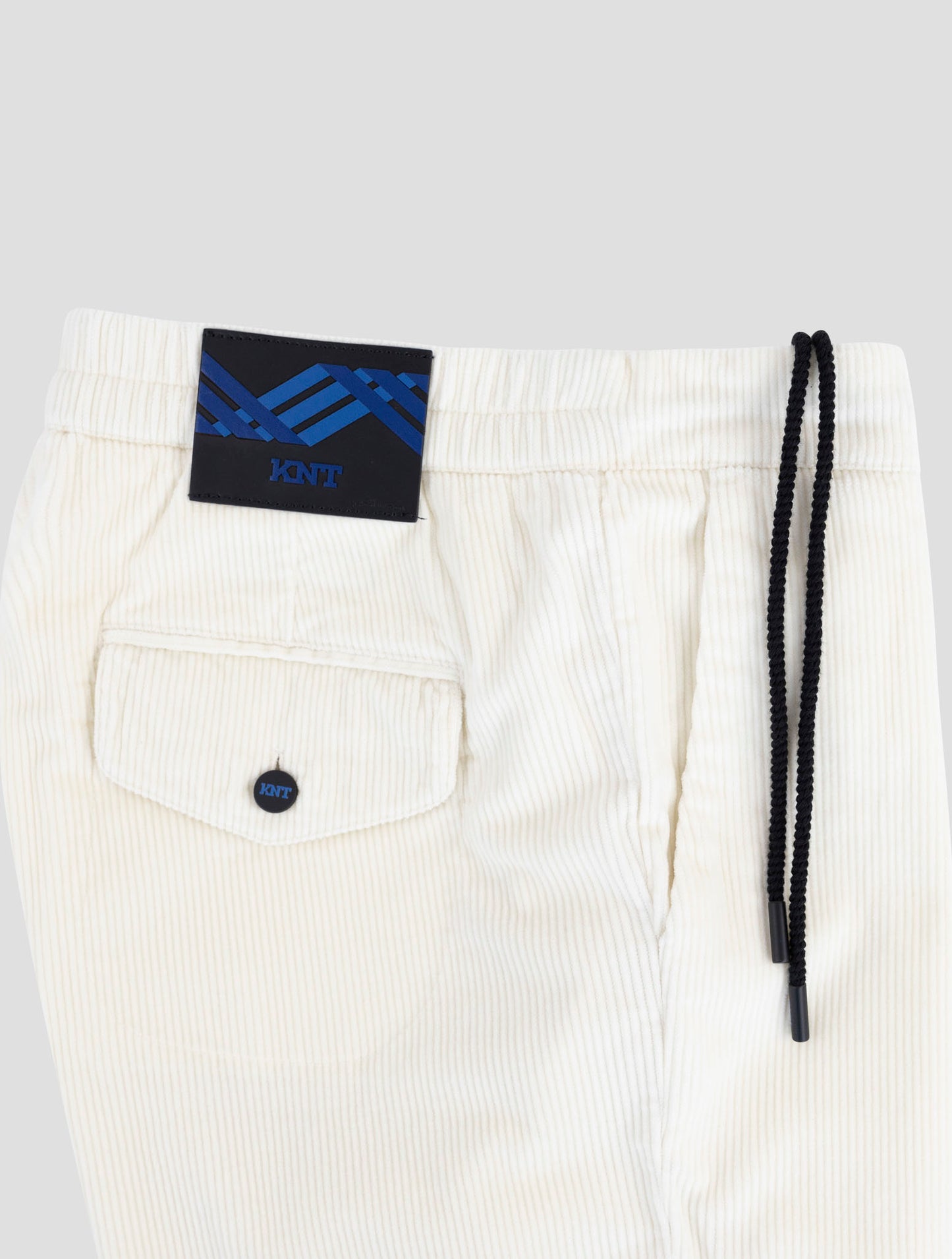 Kiton Knt White Cotton Cashmere Ea Pants
