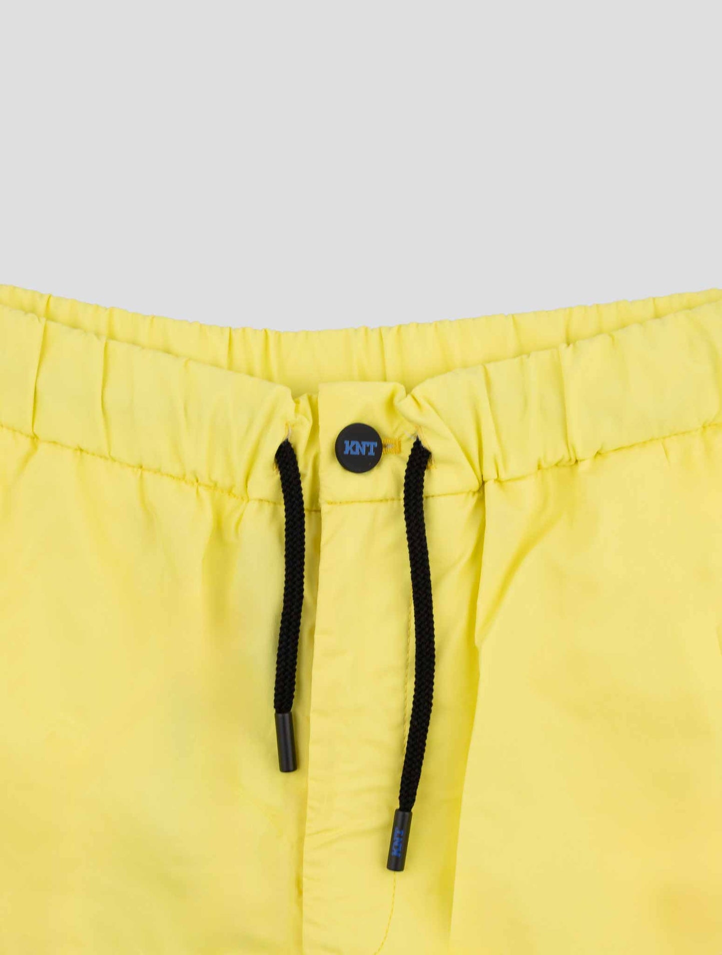 Kiton Knt Yellow Cotton Short Pants