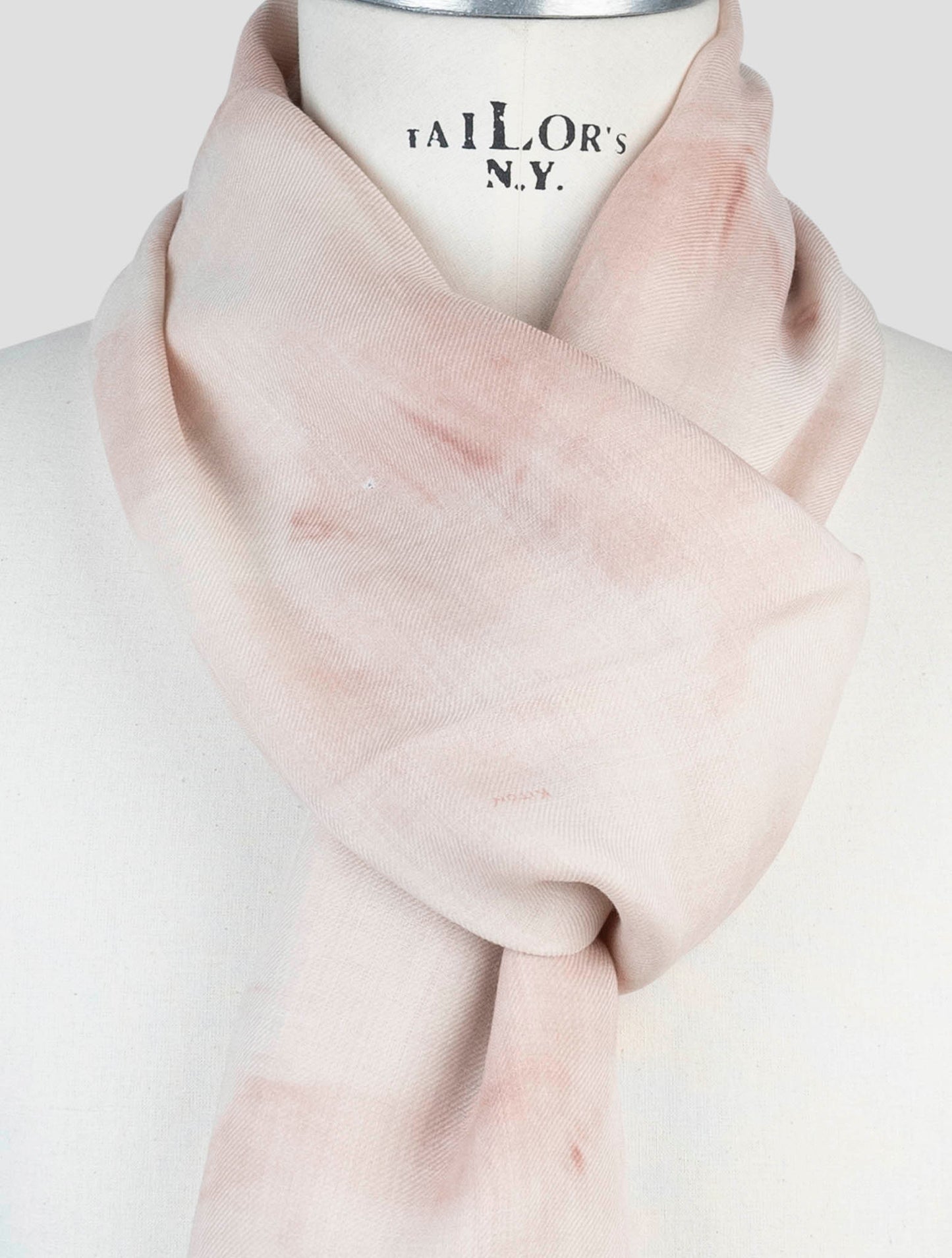 Kiton Beige Cashmere Scarf