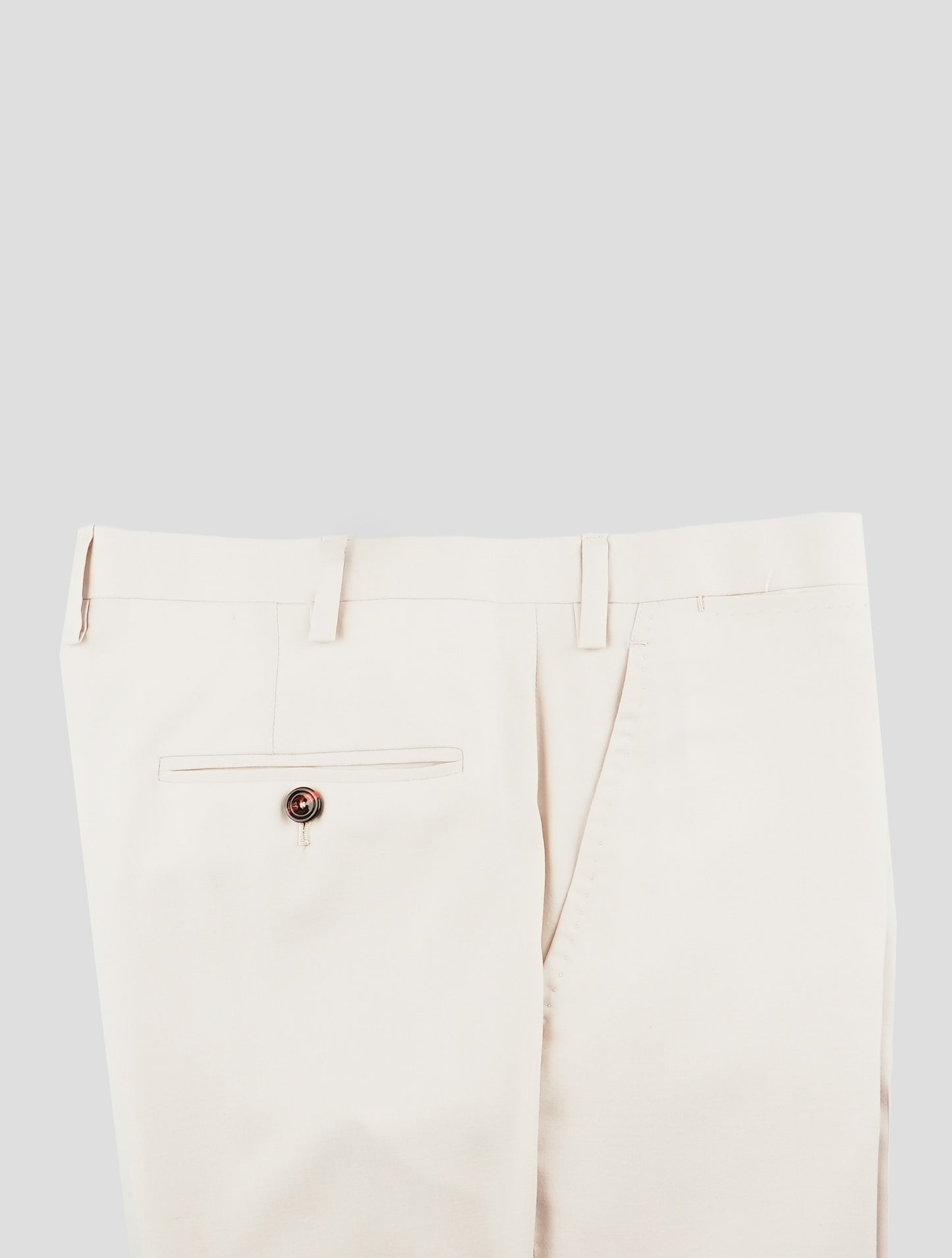 Kiton Beige Cashmere Silk Dress Pants