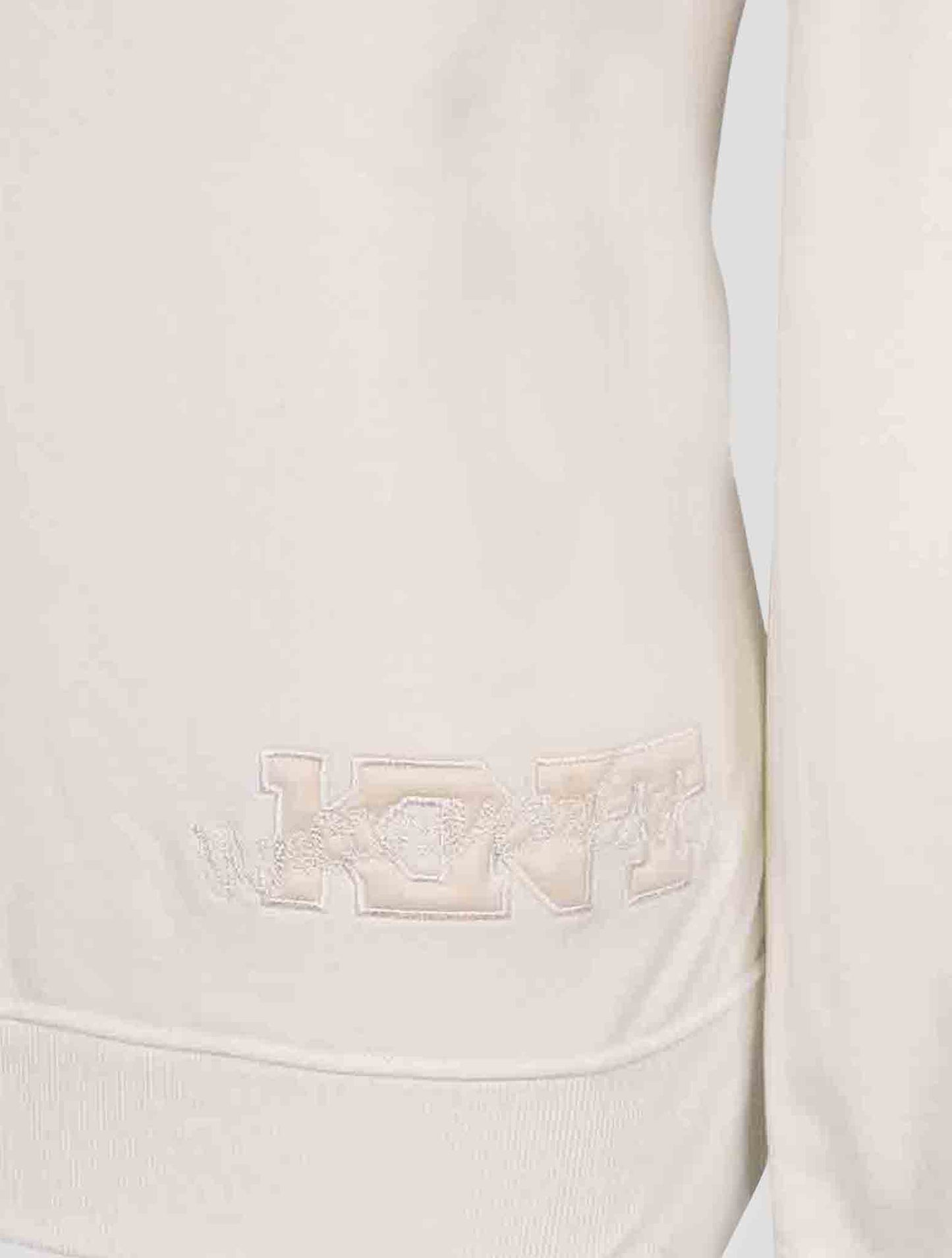 Kiton Knt White Cotton Sweater Crewneck