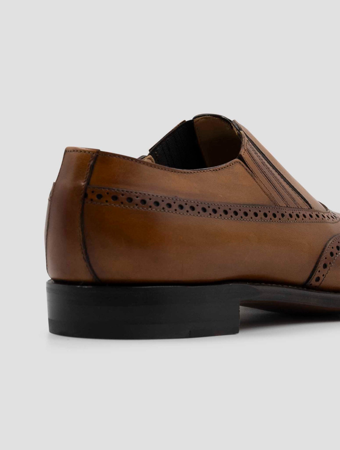Kiton Brown Leather Dress Shoes