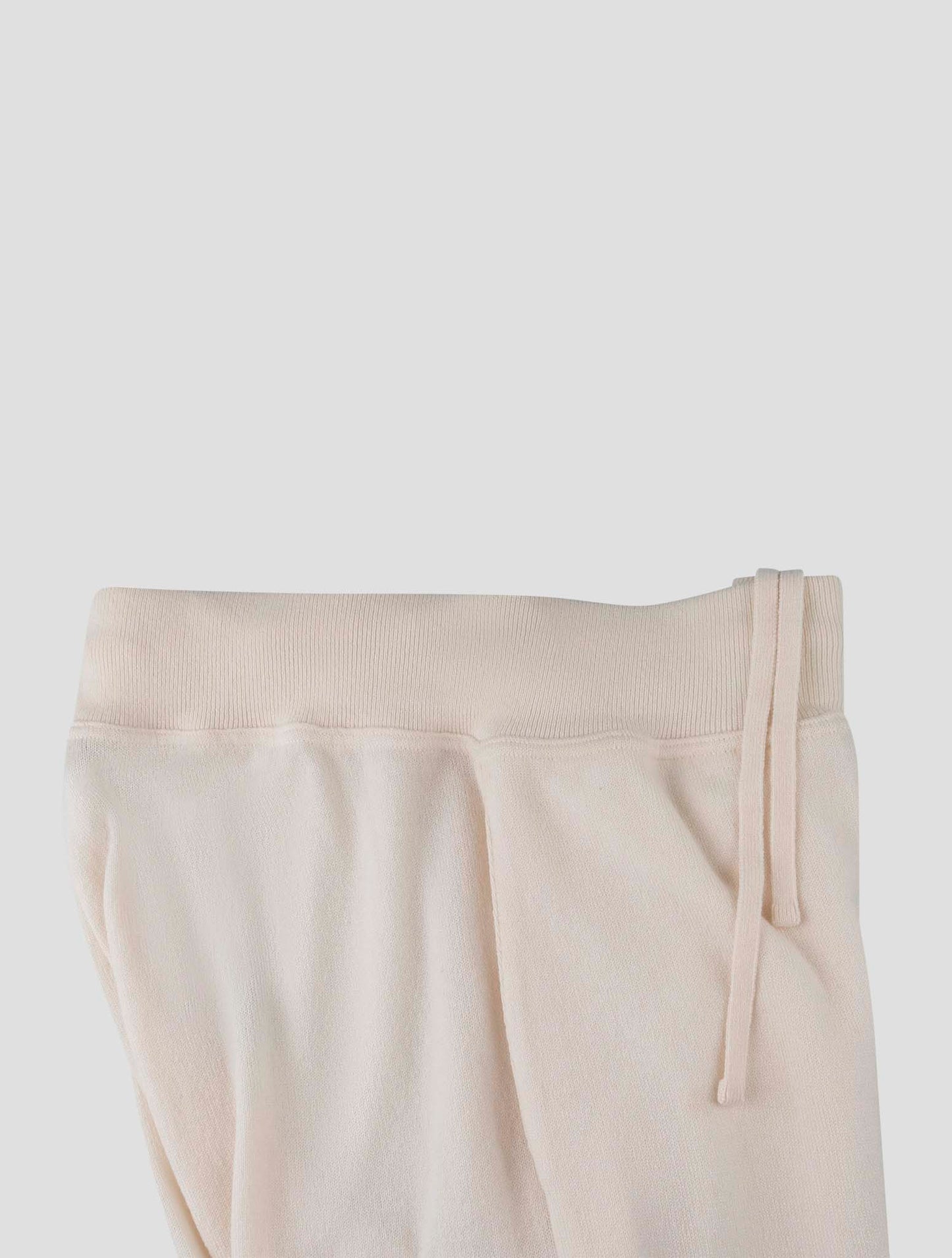 Kiton White Cashmere Jogging Pants
