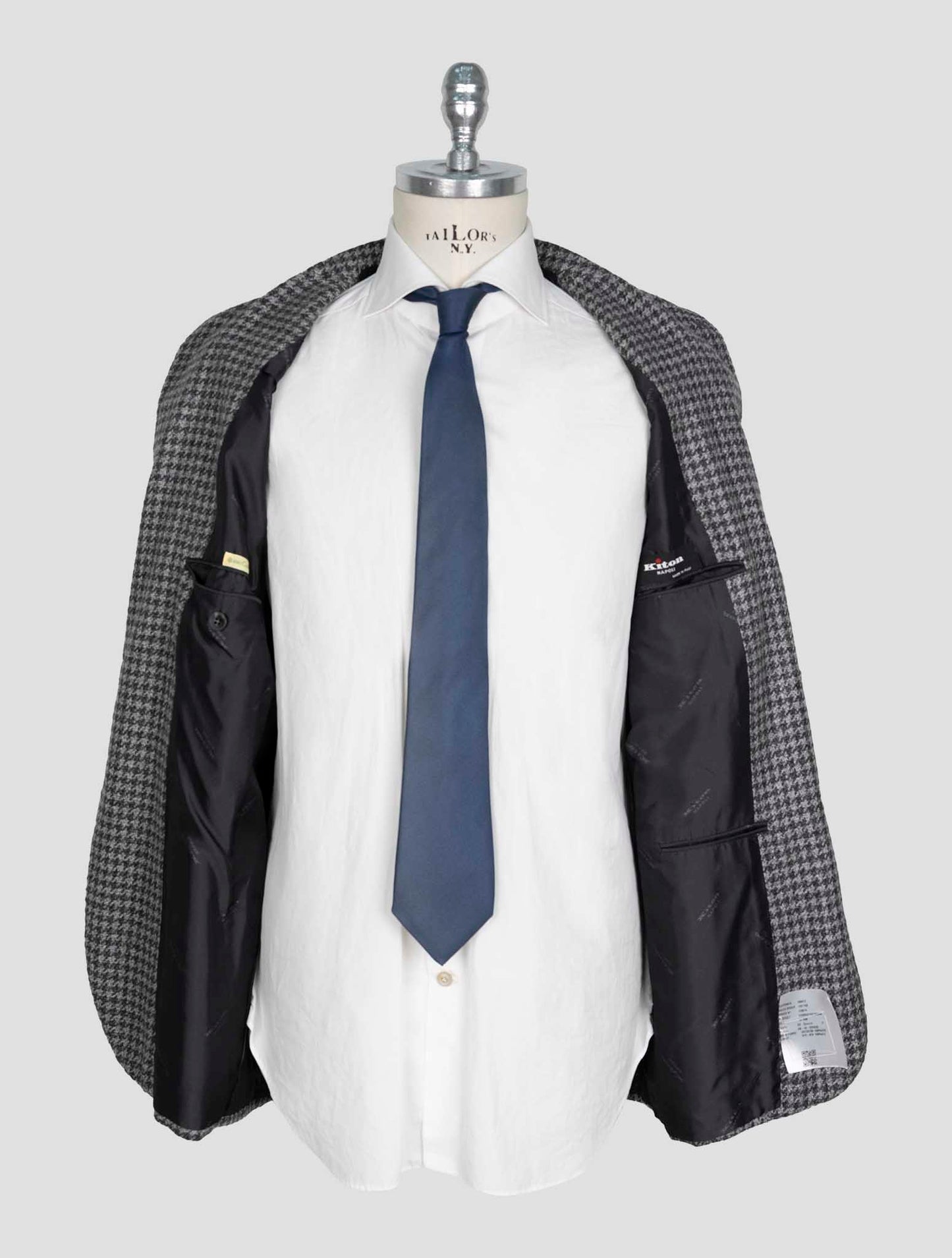 Kiton Dark Gray Cashmere Blazer