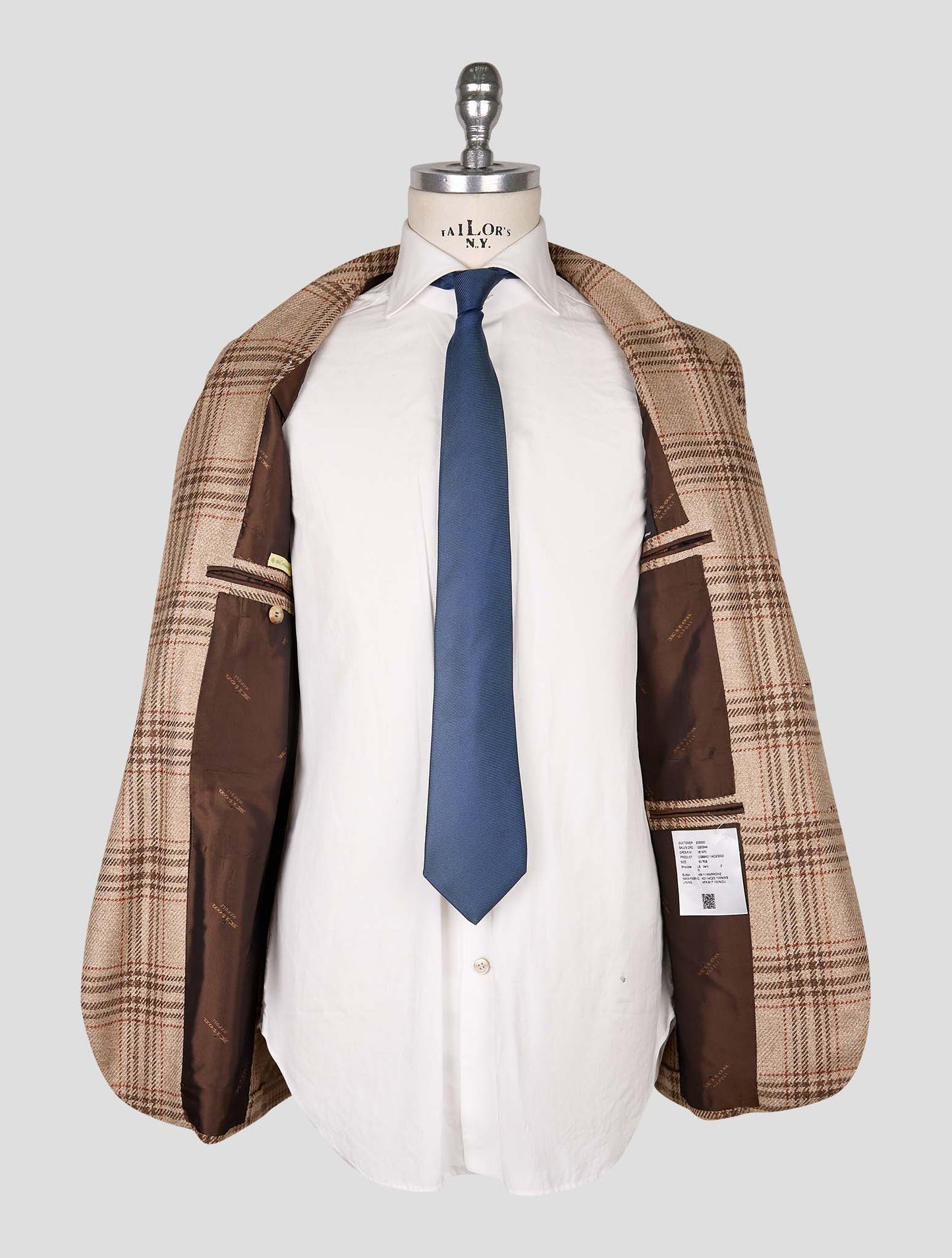 Kiton Brown Cashmere Blazer