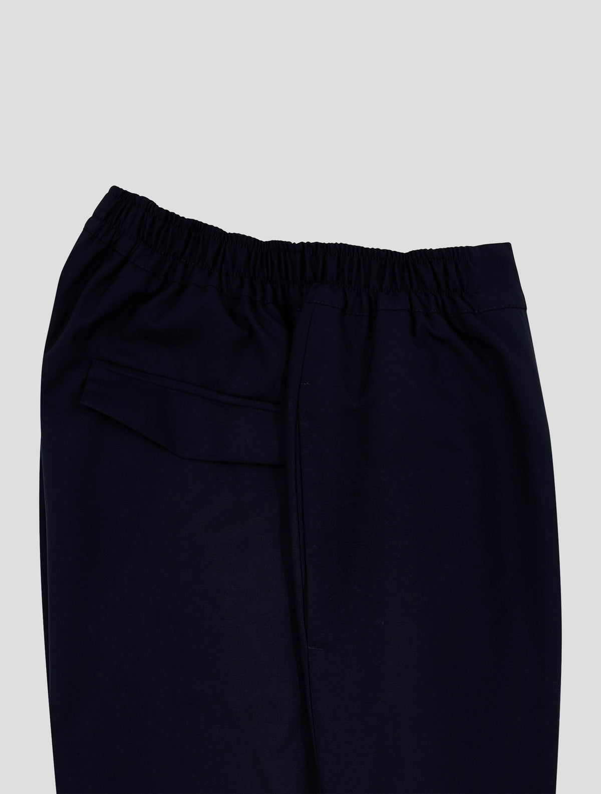 Kiton Knt Dark Blue Wool Pants