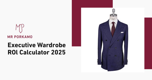 Executive Wardrobe ROI Calculator 2025