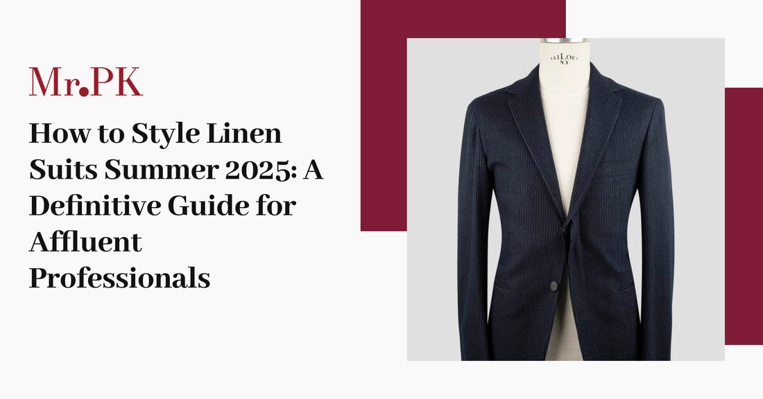 How to Style Linen Suits Summer 2025: A Definitive Guide for Affluent Professionals