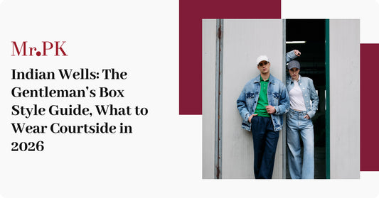 Indian Wells: The Gentleman’s Box Style Guide, What to Wear Courtside in 2026