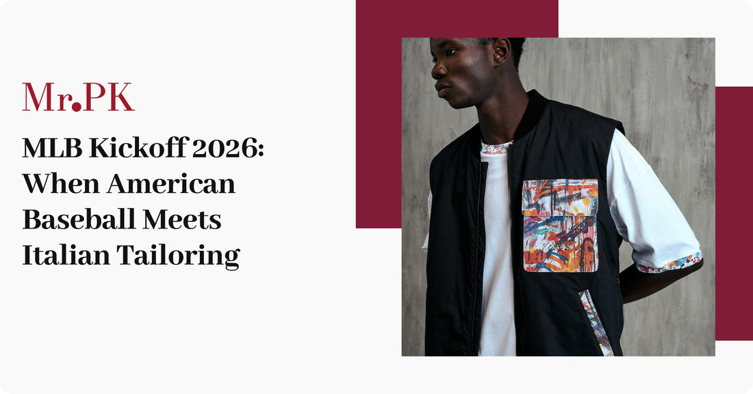 MLB Kickoff 2026: When American Baseball Meets Italian Tailoring
