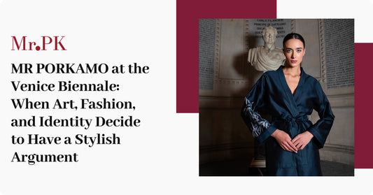 MR PORKAMO at the Venice Biennale: When Art, Fashion, and Identity Decide to Have a Stylish Argument