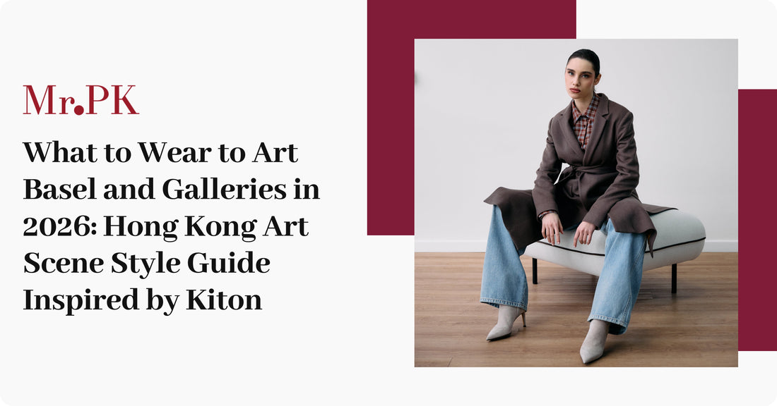What to Wear to Art Basel and Galleries in 2026: Hong Kong Art Scene Style Guide Inspired by Kiton