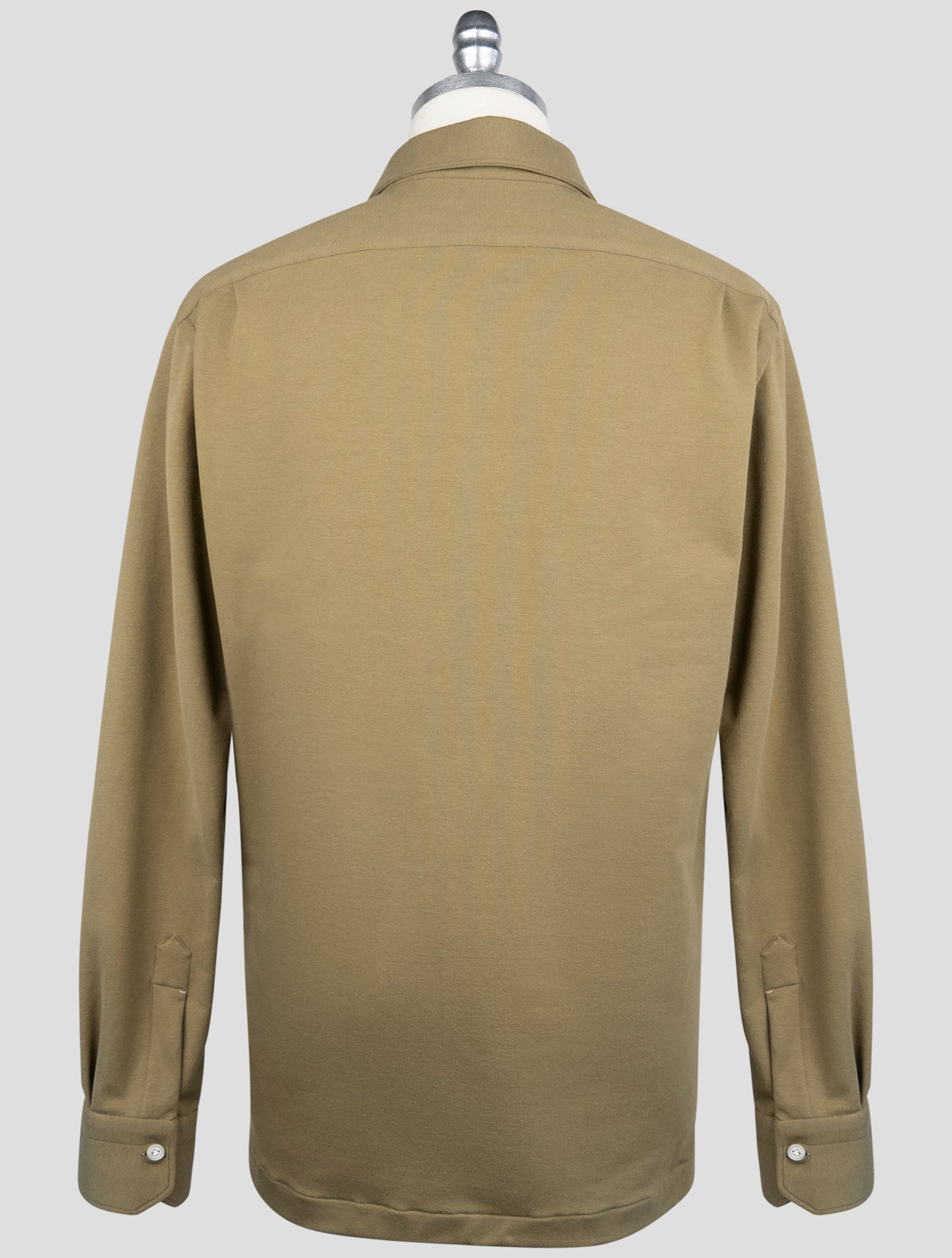 Kiton Green Cotton Ea Sweater Polo