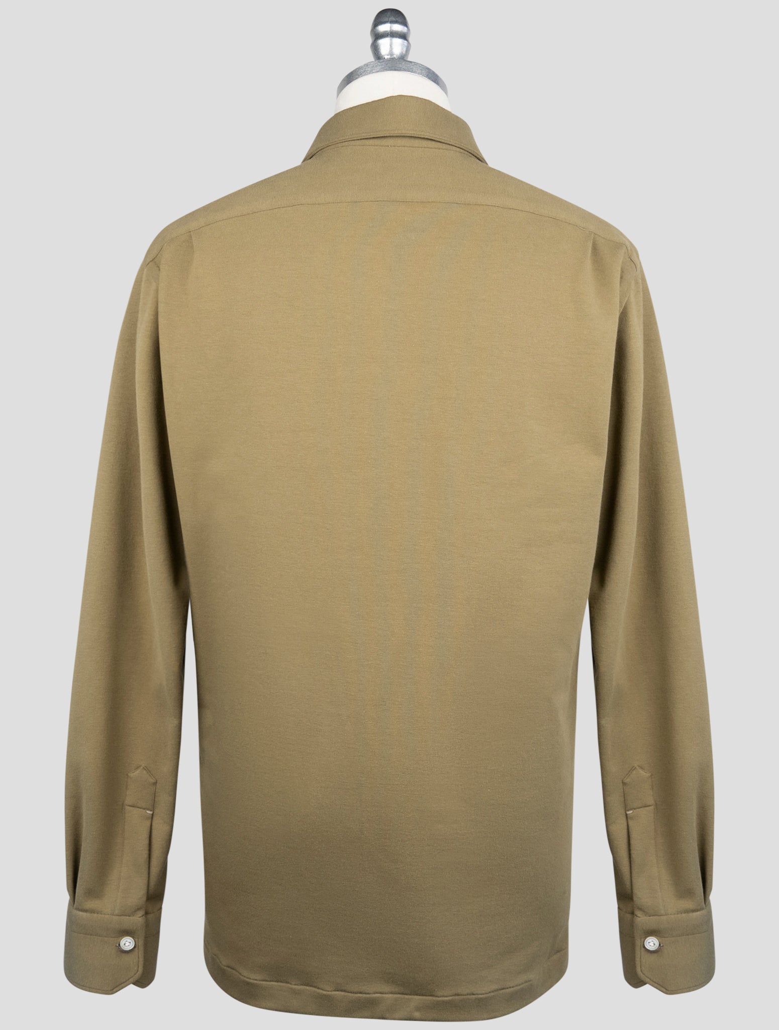 Kiton Green Cotton Ea Sweater Polo