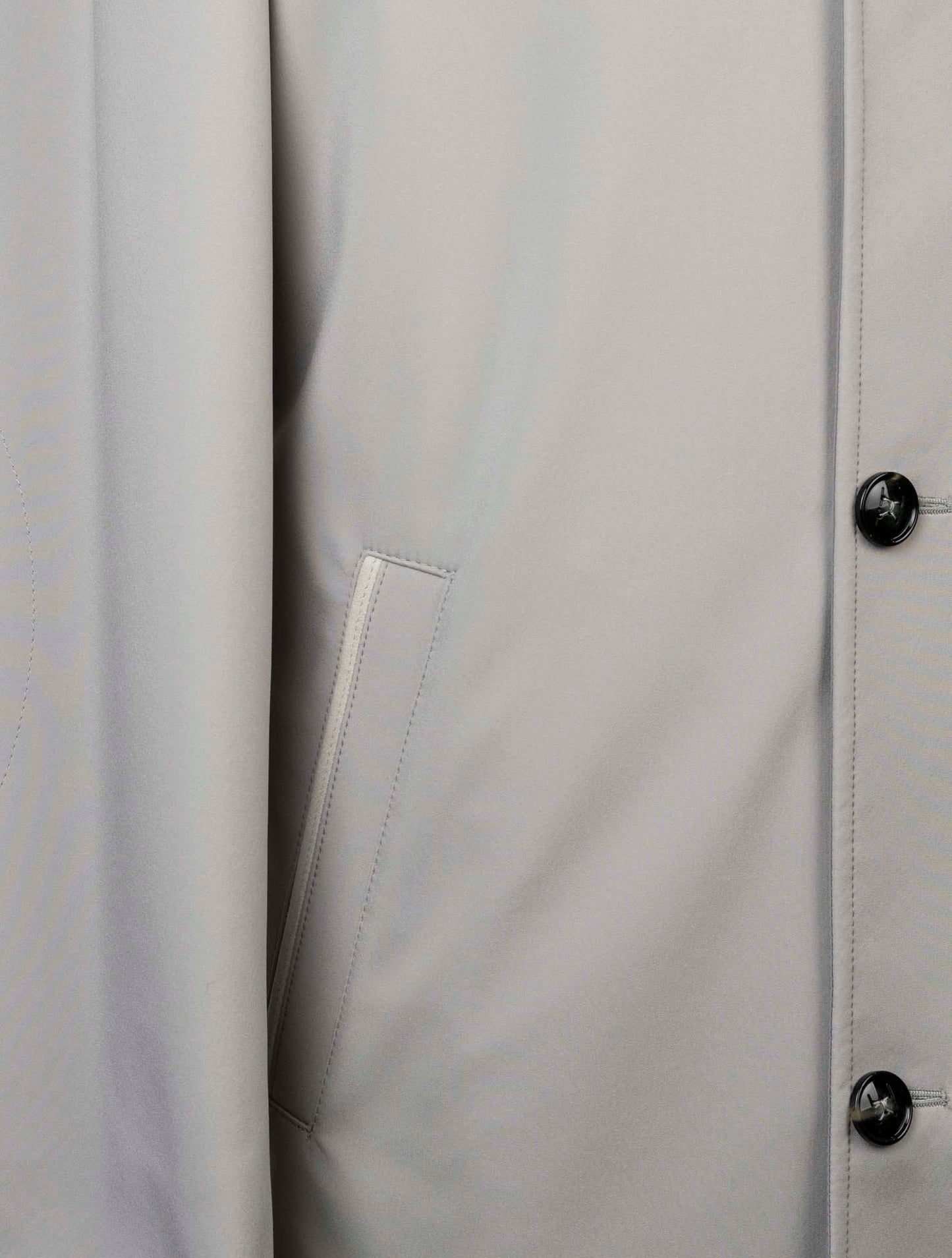 Kiton Gray Cotton Pa Pl Reverse Overocat