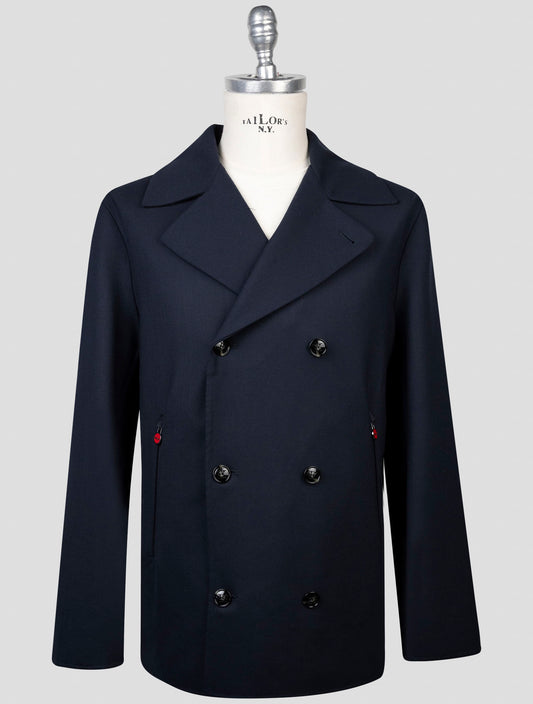 Kiton Blue Wool Ea Pa